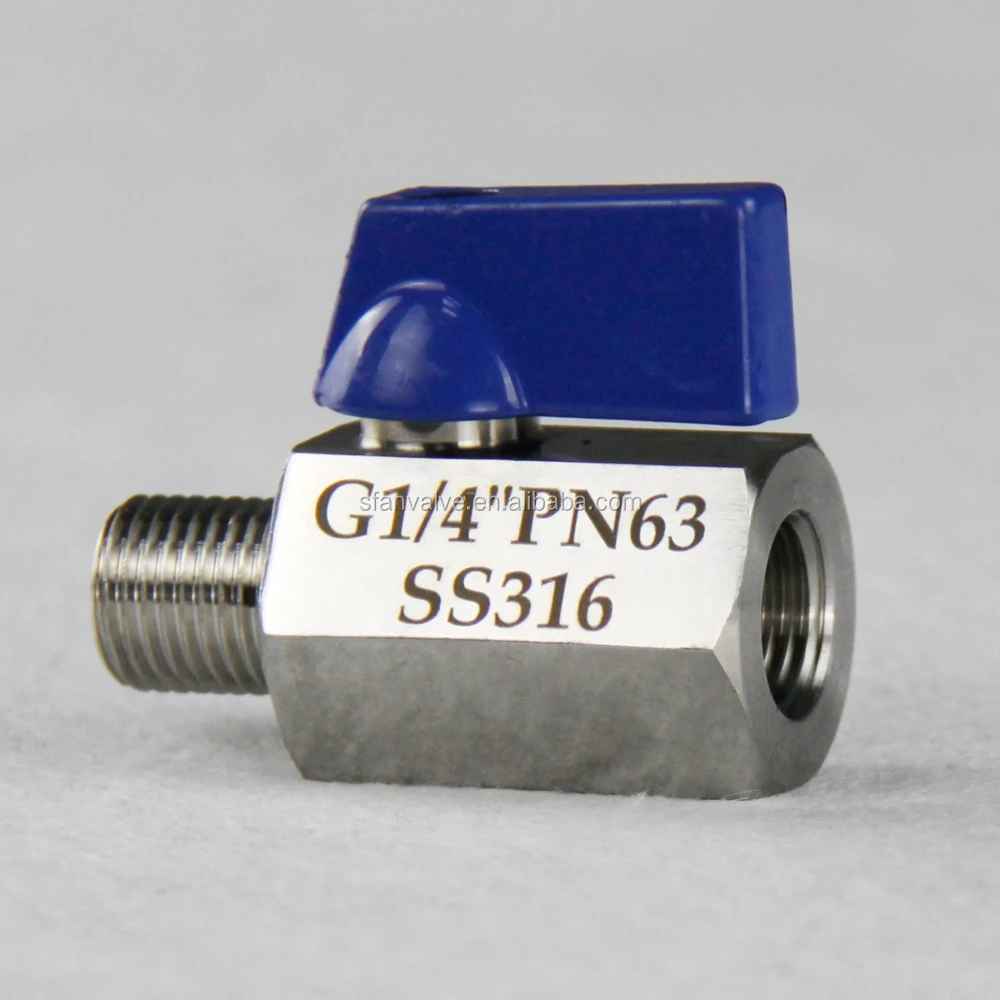 Stainless Steel 1//4-2 Ball Valve 1Pcs Threaded Female CF8M BSP SS SUS316 New 1