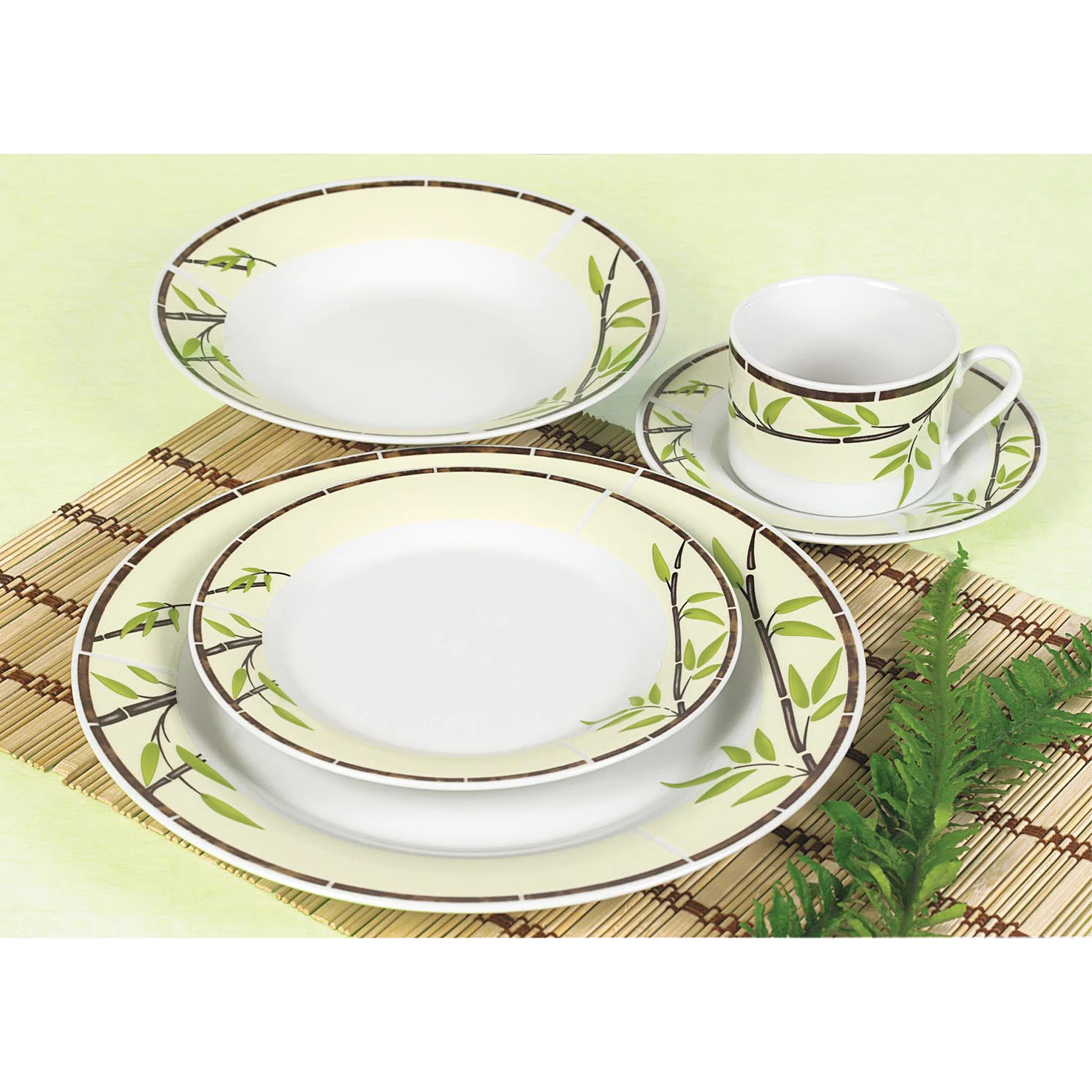 20pcs Blossom Sunflower Tableware Dining Sets China Wholesale