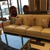 Custom Top Quality High-End European-Style Sofa,Modern Design Living Room Top Grain Leather Sofa