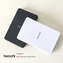 Free shipping New Styles TWOCHI A1 Original 2 5 External Hard Drive 80GB Portable HDD Storage
