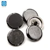 painting gun black color 17mm smooth surface metal jeans snaps prong button for coat