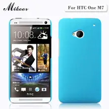 HIGH Quality Fashion Frosted Matte Plastic Hard sFor HTC One M7 Case For HTC One M7 Cell Phone Back Cover Case
