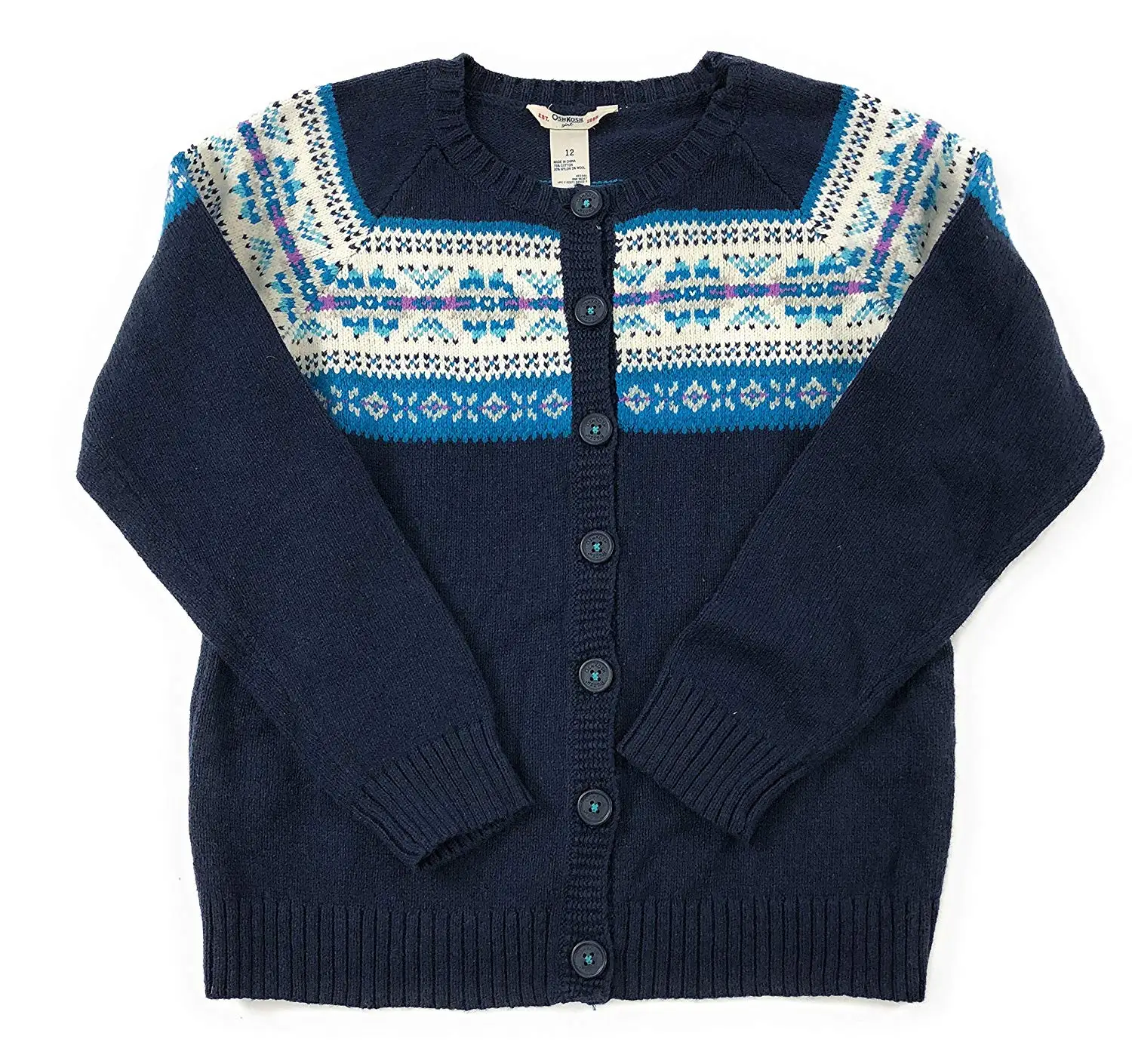 OshKosh BGosh Girls Kids Cardigan Sweater