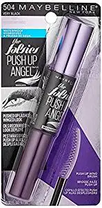 Maybelline The Falsies Push Up Angel Waterproof Mascara, 504 Very Black (Pack of 2)