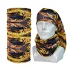 Multi functional satin head scarf custom face neck warmer mens sports head band printed balaclava pirate cap