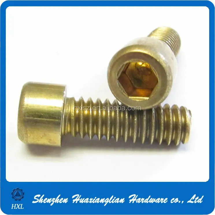 Din912 Hex Socket Head Brass Allen Screw Buy Brass Allen Screw,Brass Allen Screw,Brass Allen