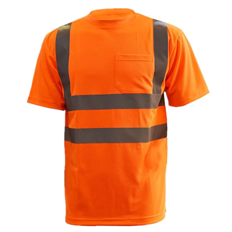 2021 High Quality Ansi Class 3 Orange Long Sleeve Hi Vis Work Wear ...