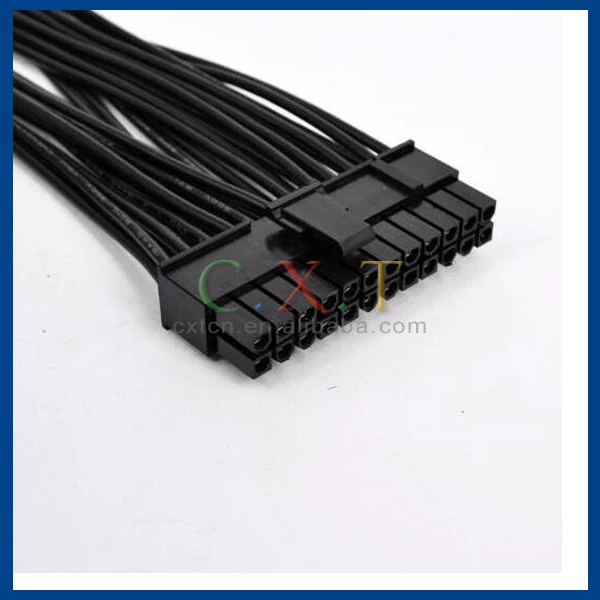 Cavo Di Prolunga Per Alimentatore PSU Personalizzato A Doppia Alimentazione 24Pin ATX Fornori - Foto 3