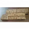 yellow wooden natural slate for wall cladding