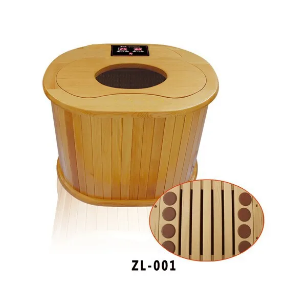 Far Infrared Sauna Wooden Foot Bath Bucket Zl001 Buy Wooden Foot