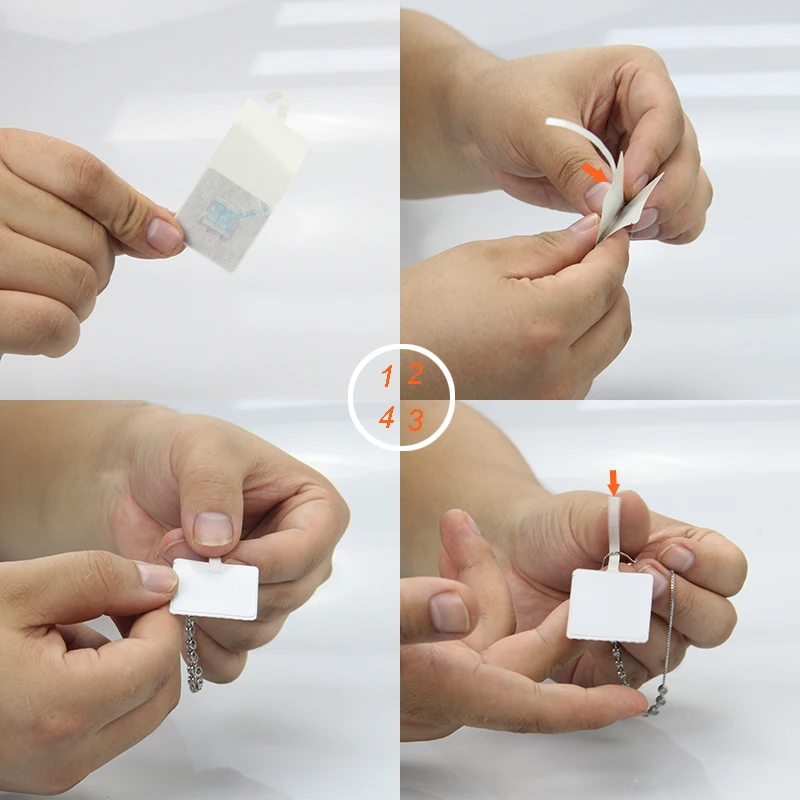 Hot-Selling EAS RF Soft Label,Sticker Label for Anti-theft Jewelry Security Tag 
