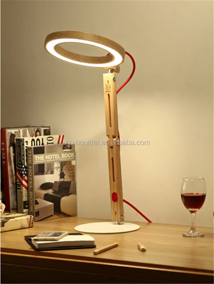 Table Lamp Made In China flexible wood led art deco table lamps made in china