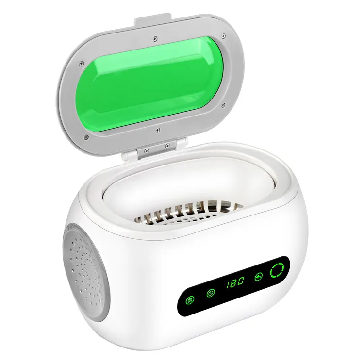 Household Digital Ultrasonic Dental Cleaner 600ml For Eyeglasses