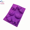 Custom good quality food grade colorful baking tools halloween silicone molds