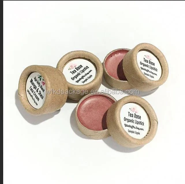 Paperboard containers cosmetic lip gloss tubes packaging lip balm tube paper eco friendly HTB1TL3QavfsK1RjSszbq6AqBXXat