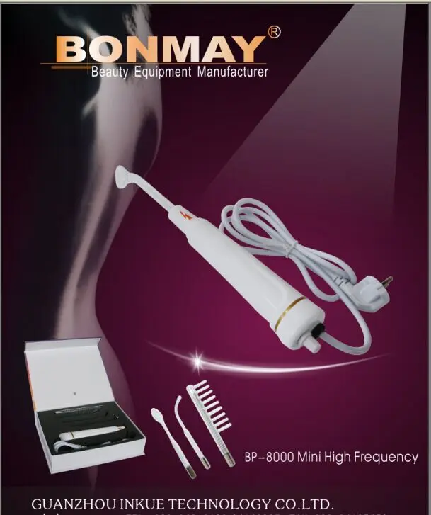 2016 Newest High Frequency Electric Rake Violet Wand,Hair Regrowth And