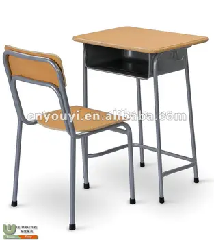 School Single Student Desk And Single Student Chair - Buy Cheap School ...