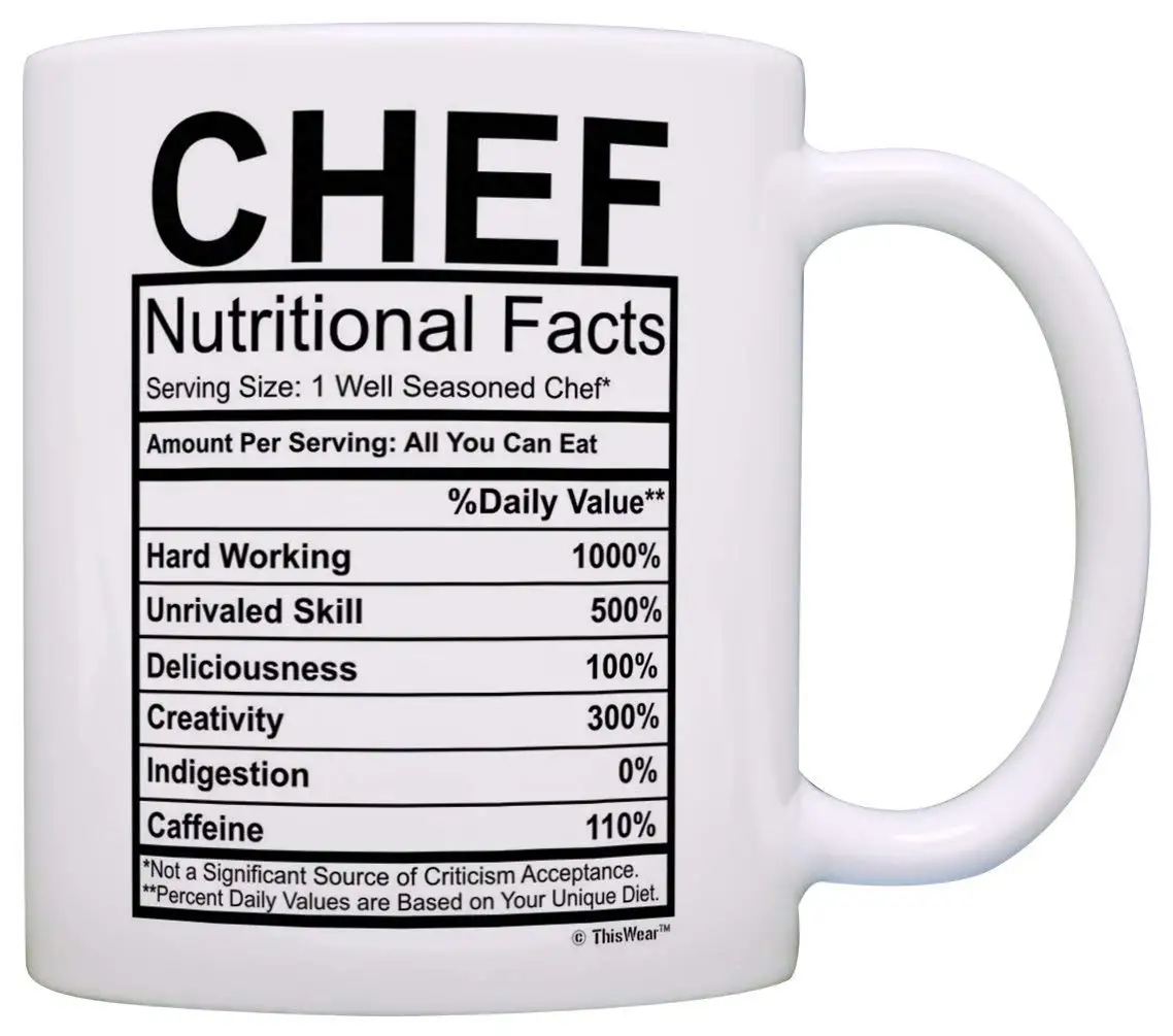 Buy Chef T Nutritional Facts Gag Ts Funny Hoodie