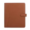 High Quality PU Leather 3 Ring Binder Folder