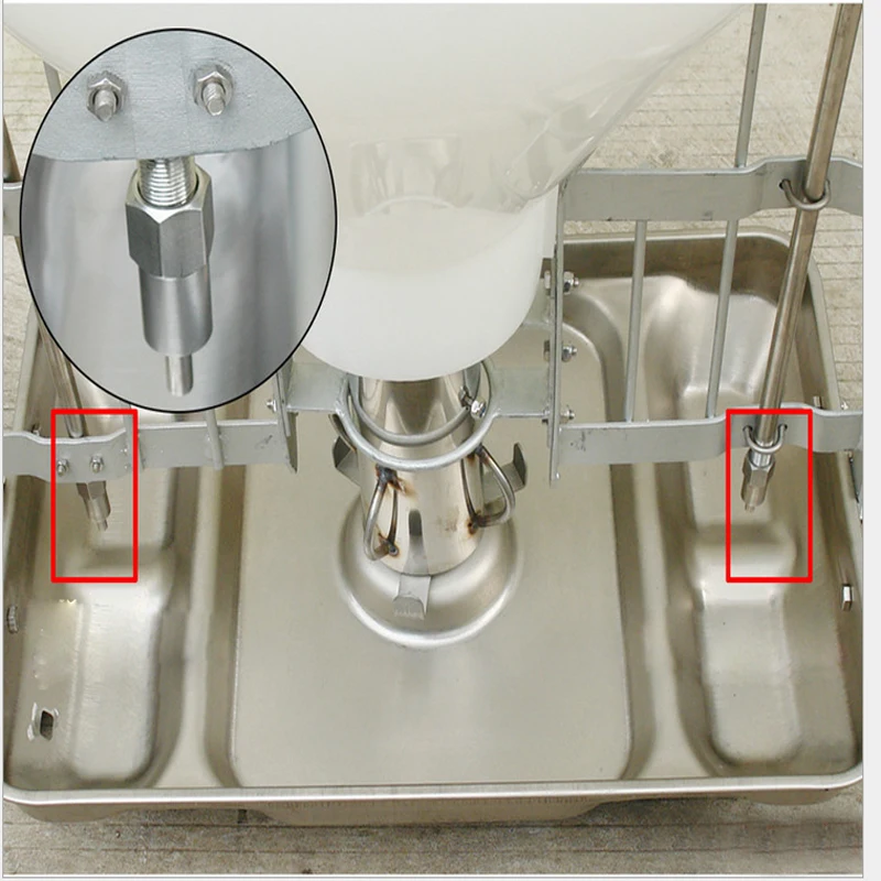 automatic pig feeder trough