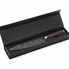 Existing 8inch chef knife laser damascus kitchen chef knife with PAKKA eco-friendly handle and black plastic cover
