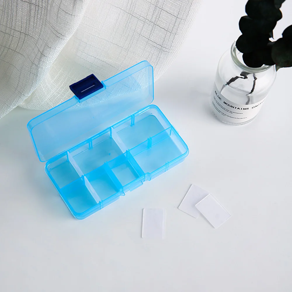 clear plastic storage containers with dividers