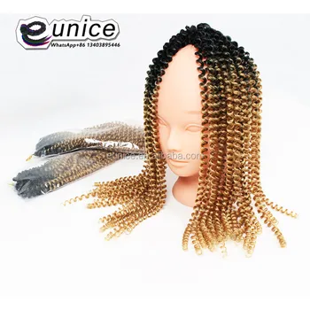 Afro Curly Crochet Hair Crochet Braids Kinky Twist Short