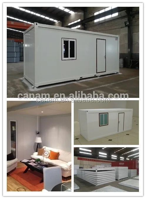 Temporary modern modular home office container