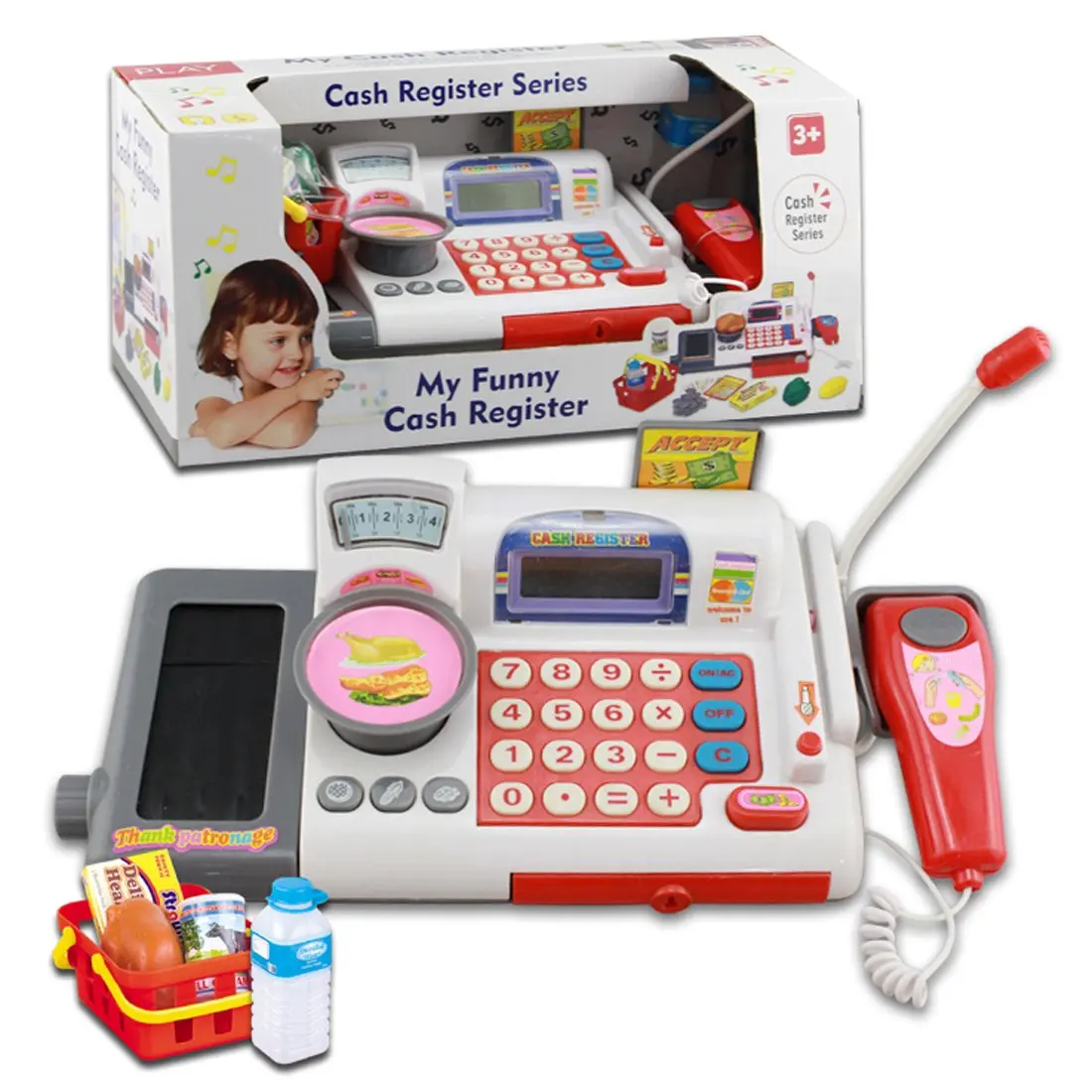 Kiddie Play Toy Cash Register for Kids