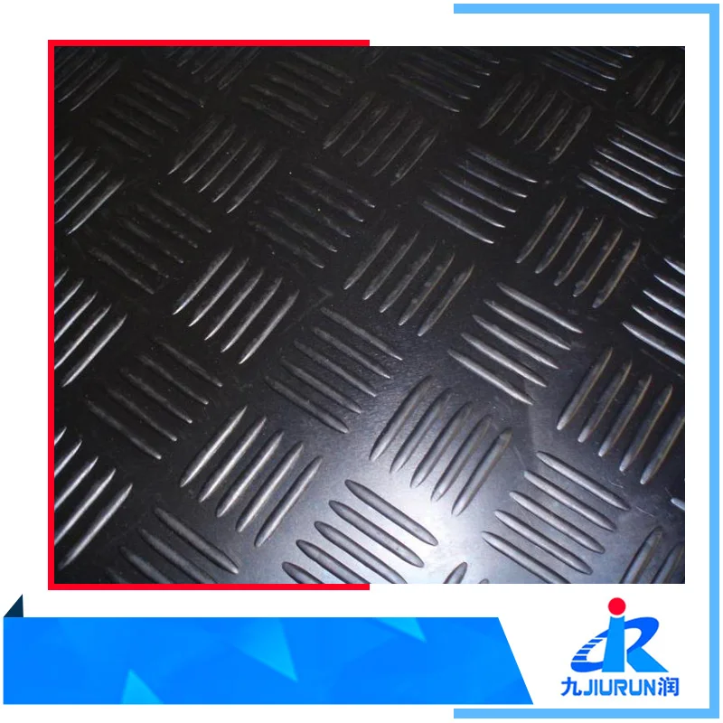 Anti Slip Cheap Outdoor Black Color Rubber Floor Matting Roll