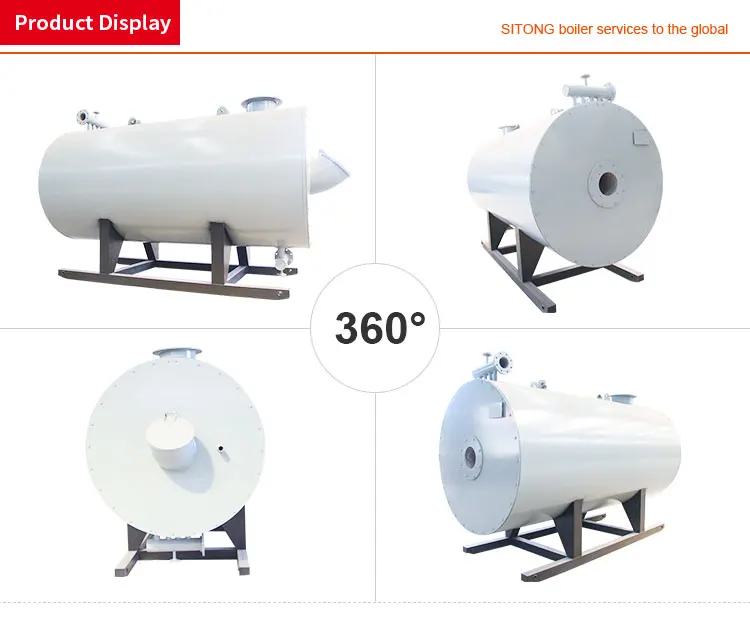 Dual Fuel Oil Diesel Gas Fired Thermo Oil Boiler For Bitumen 3mw 4mkcal