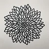 Decorative Black Plastic Dining Table Mat