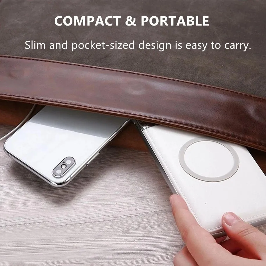 New cell phone charger qi wireless charging power banks 10000mah - ANKUX.COM