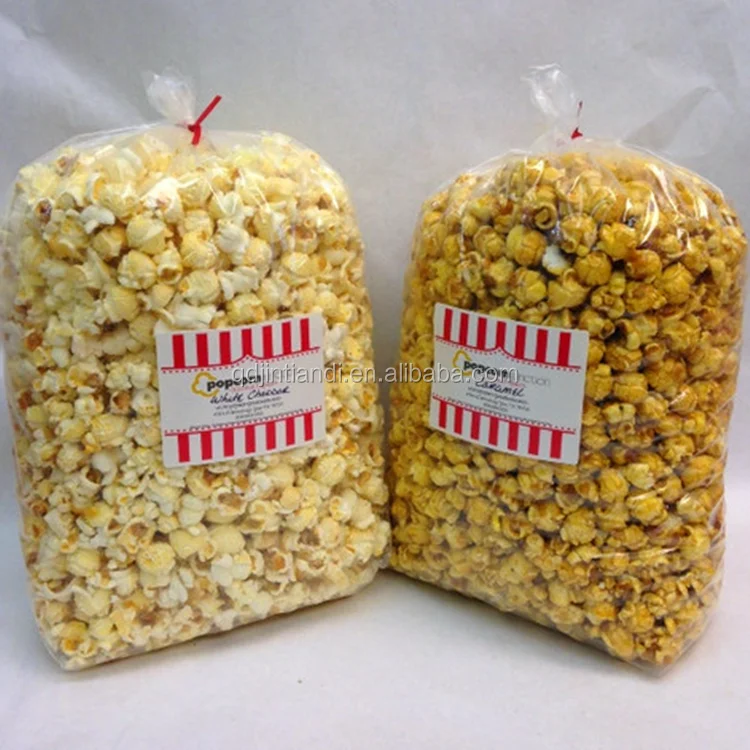 Qingdao Wholesale Clear Plastic Bags For Popcorn Packaging/ Customized