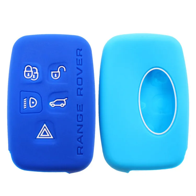 Silicone Skin Cover fit for LAND ROVER LR4 Range Rover Smart Key Case CV4702 RD 