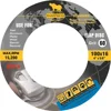 SHARPNESS T27/T29 Flat/Curve Fiberglass Backing 4'' Aluminum Oxide Flap Disc AX307 for Angle metal grinding and material removal