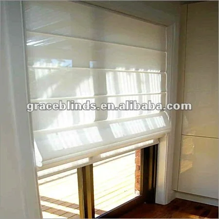 Tejido persianas romanas persianas, cortinas y contraventanas ... Tecido Cortinas decoración
