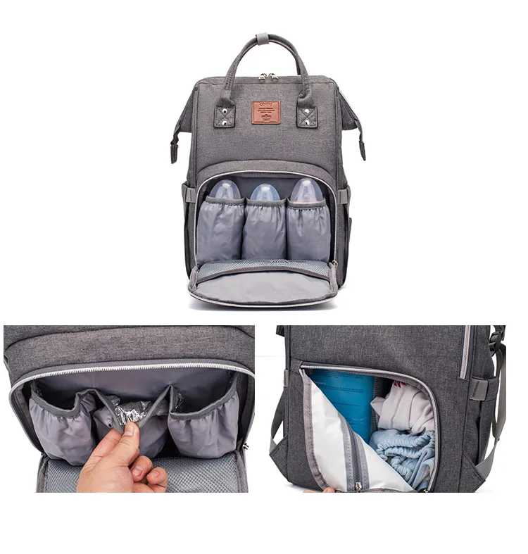 mochila maternal pocket