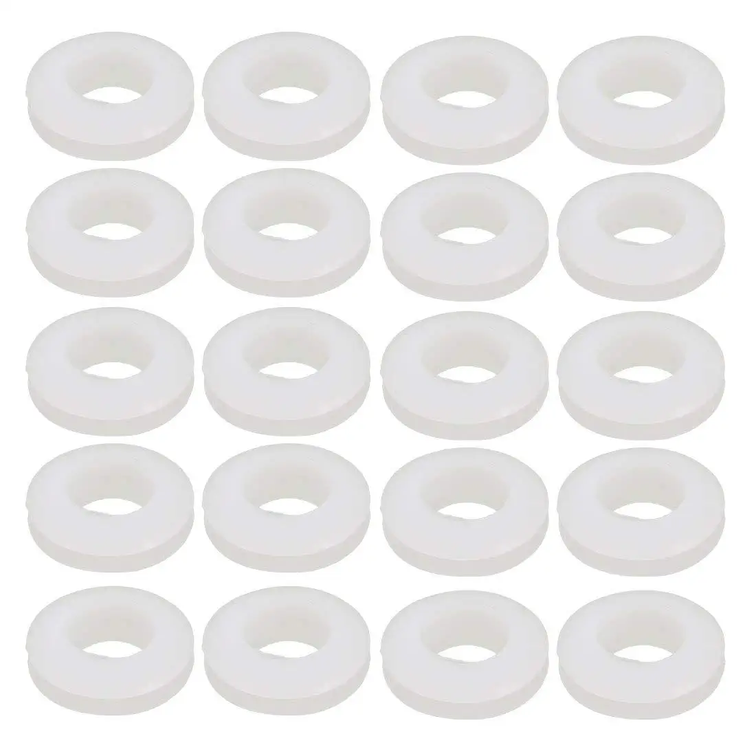 uxcell Wire Protector Oil Resistant Armature Rubber Grommets 60mm Mounting Dia 10Pcs Black