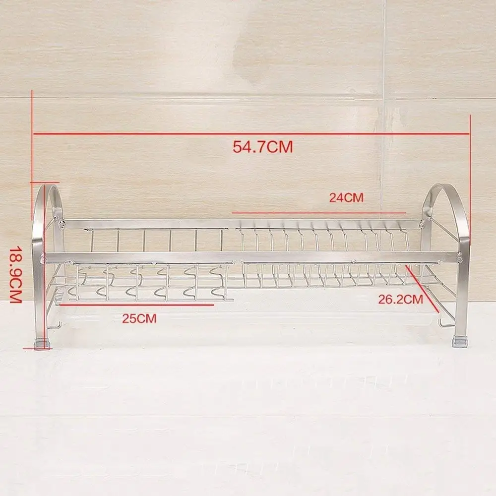 DEE Storage Rack 304 Stainless Steel Single - Layer Racks Racks Racks Racks Racks Racks Racks Kitchen Racks