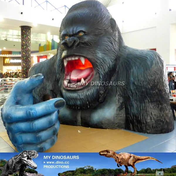 large resin gorilla statue