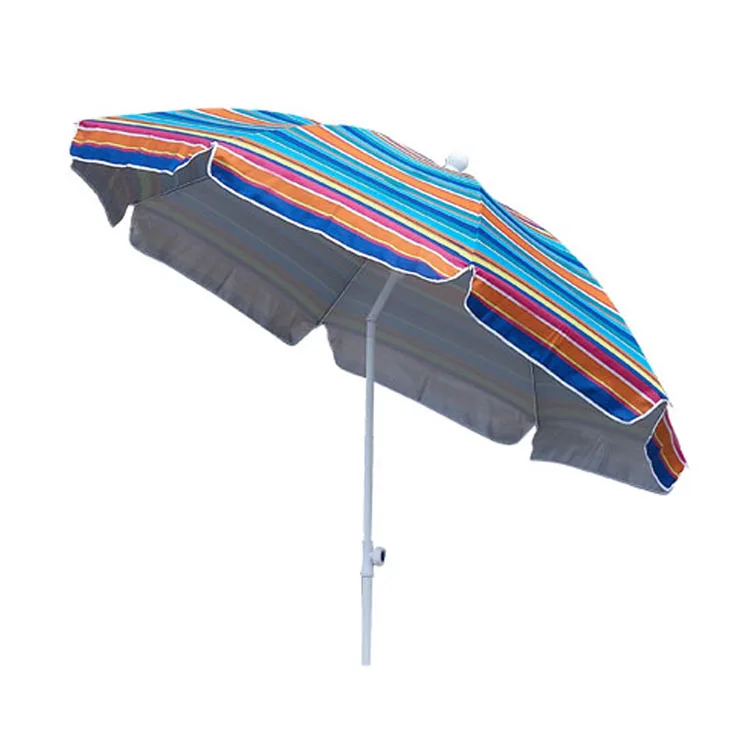 Windproof Protection Drink Garden Umbrella Hawaii Beach Umbrella Uv