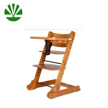 wooden convertible high chair