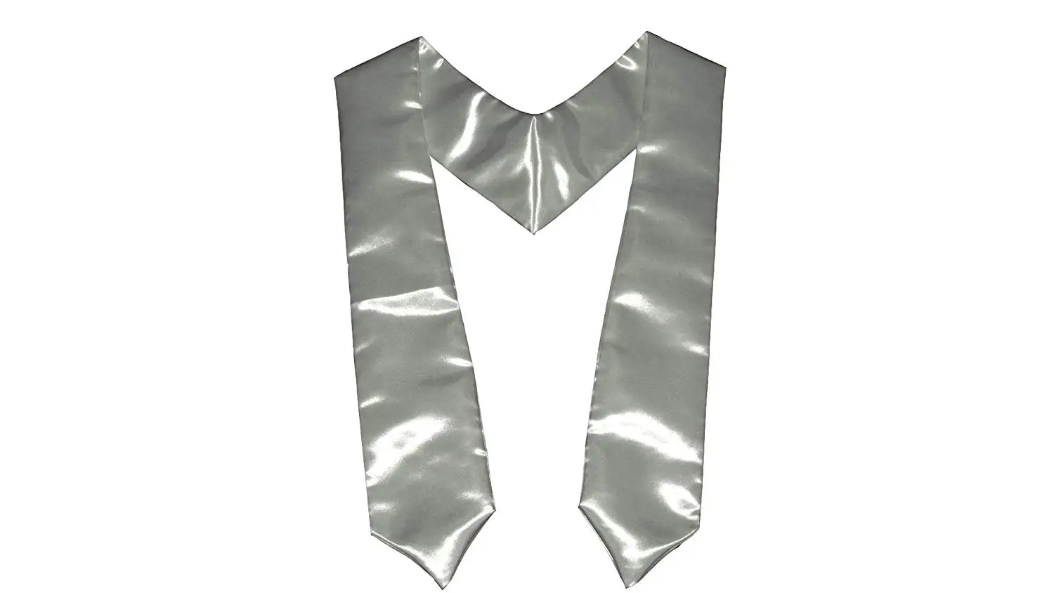 Brown Pack of 1 LA Linen 5 by 72 Bridal Satin Graduation Sash//Stole