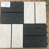 outdoor wpc FLOOR tile DIY300*300*22MM SOLID CLICK mixed color