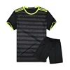 Football jersey 2016-2017 new style plain black club soccer uniform