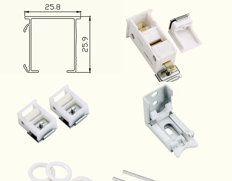 Hot Item Roman Blind Spring Loaded Brackets Buy Roman Shade Bracket