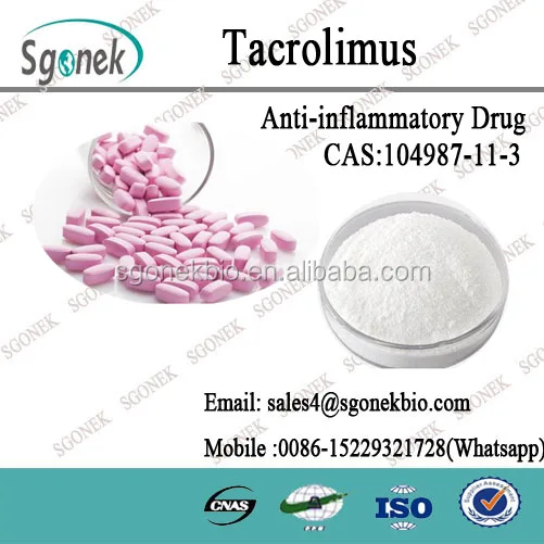 99% High Purity Tacrolimus CAS :104987-11-3