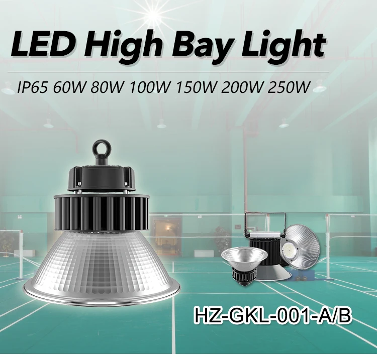 Commercial lighting industry indoor smd 3030 100w led high bay light
