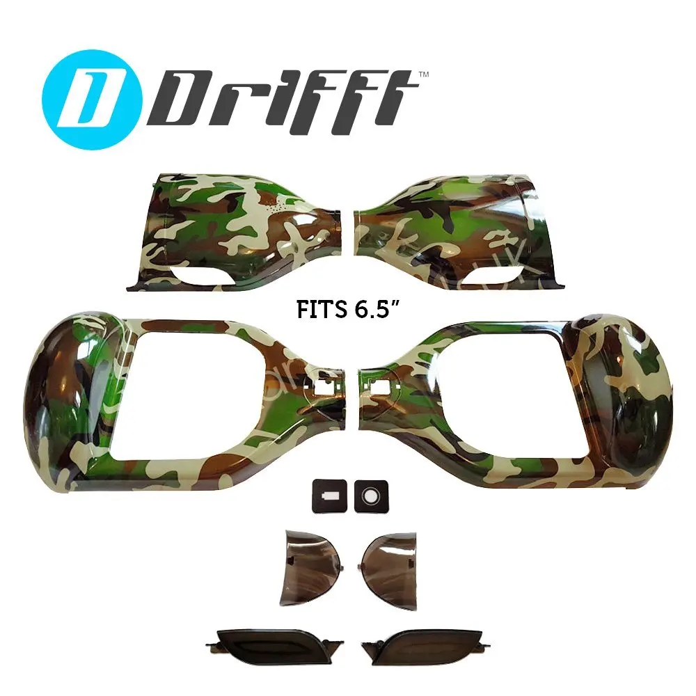 6.5" Hoverboard Shell Replacement in Camouflage for 6.5 inch Smart Self Balance Scooter
